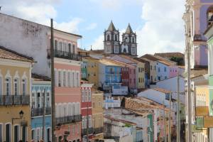 The historical downtown district of Salvador called Pelourinho