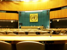 One of the Assembly Halls at the UN